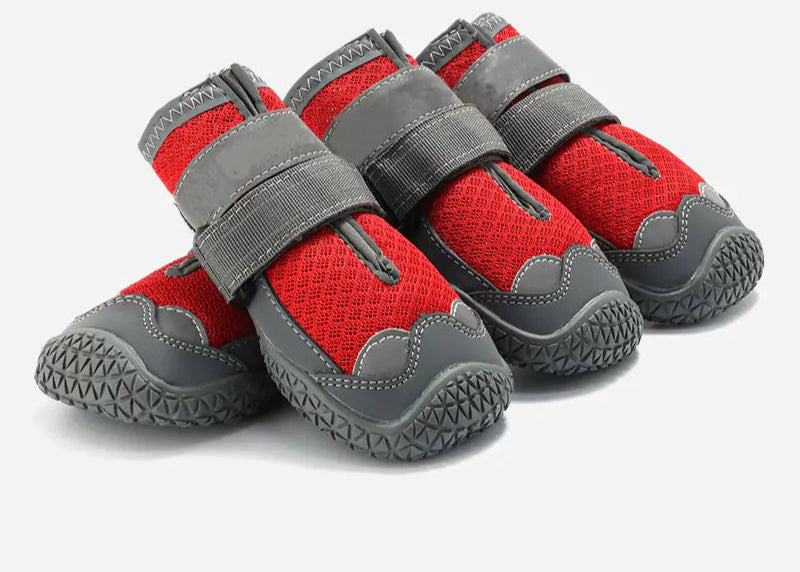 Breathable Dog Shoes for All Seasons - Golden Retriever, German Shepherd, Etc.