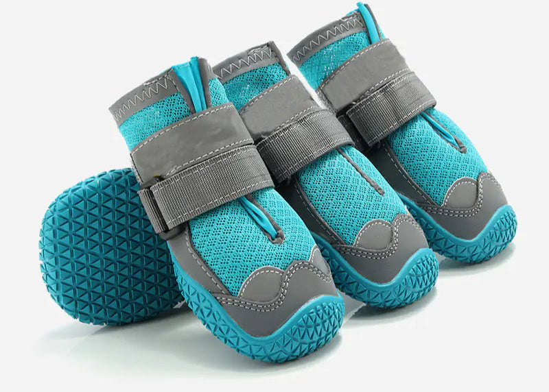 Breathable Dog Shoes for All Seasons - Golden Retriever, German Shepherd, Etc.