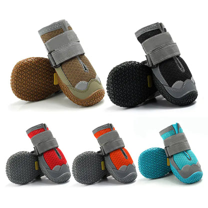 Breathable Dog Shoes for All Seasons - Golden Retriever, German Shepherd, Etc.