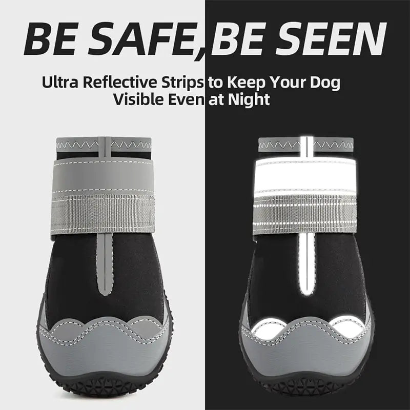 Breathable Dog Shoes for All Seasons - Golden Retriever, German Shepherd, Etc.