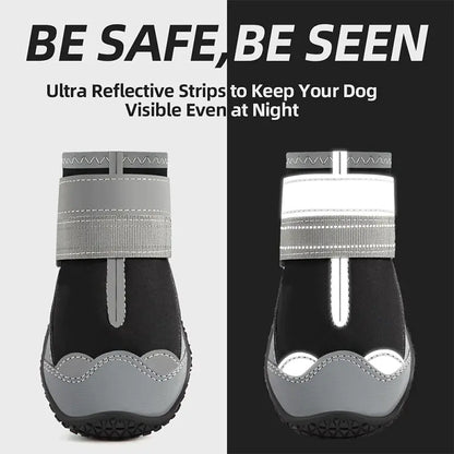 Breathable Dog Shoes for All Seasons - Golden Retriever, German Shepherd, Etc.
