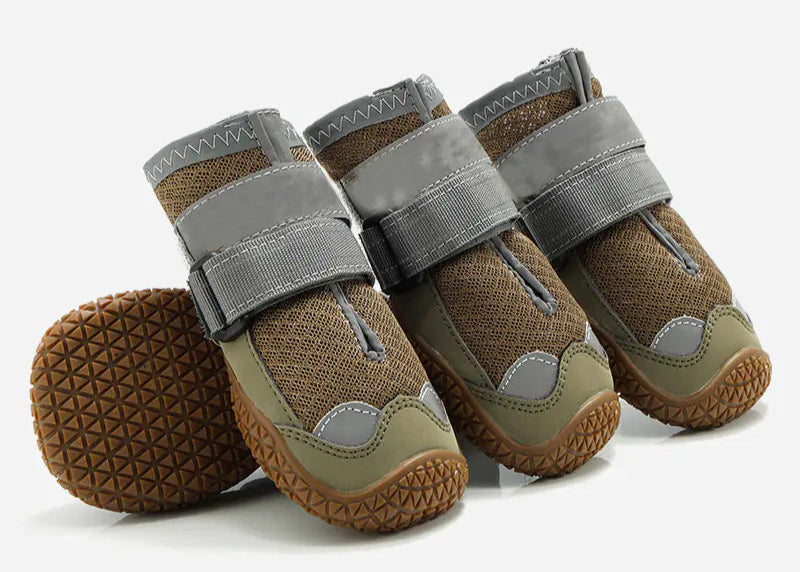 Breathable Dog Shoes for All Seasons - Golden Retriever, German Shepherd, Etc.