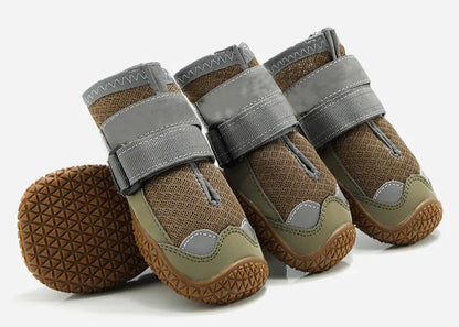 Breathable Dog Shoes for All Seasons - Golden Retriever, German Shepherd, Etc.